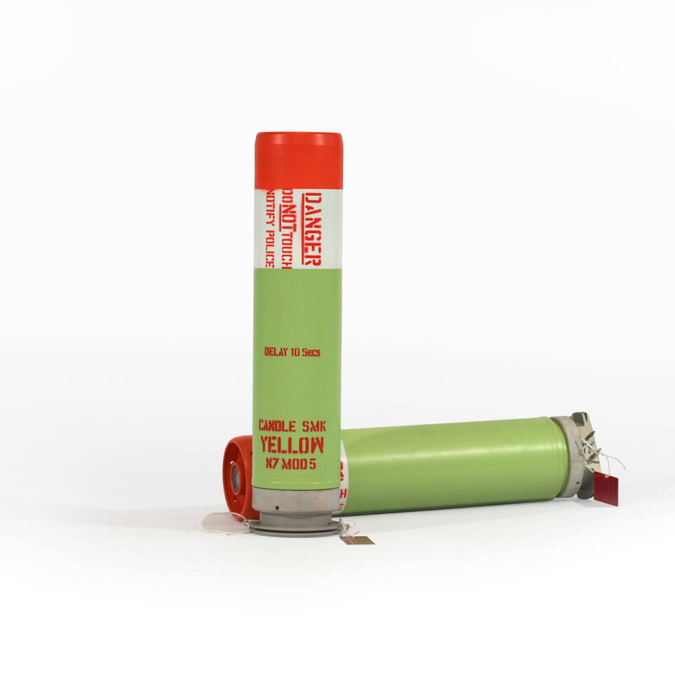 Candle Smoke Yellow